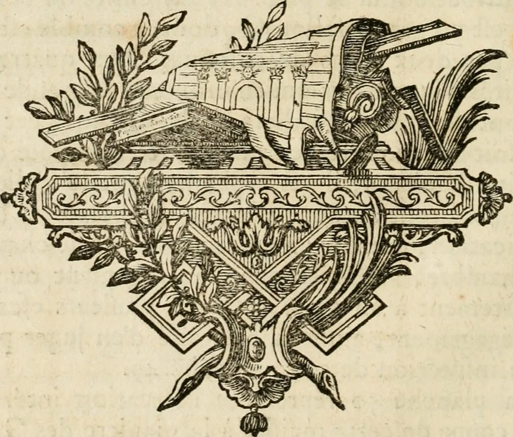 An illustration from uvres d'architecture de Vincent Scamozzi, architecte de la République de Venise, 1764, leaf 301