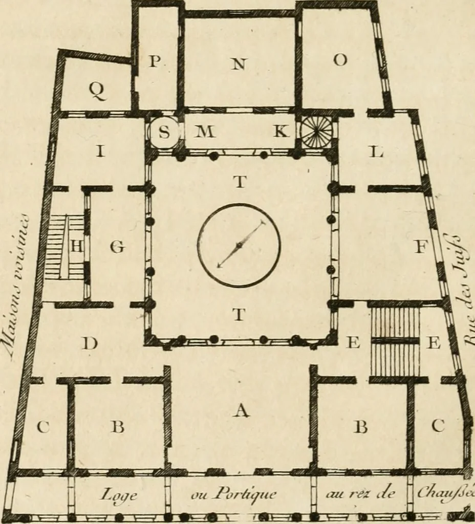 An illustration from uvres d'architecture de Vincent Scamozzi, architecte de la République de Venise, 1764, leaf 333