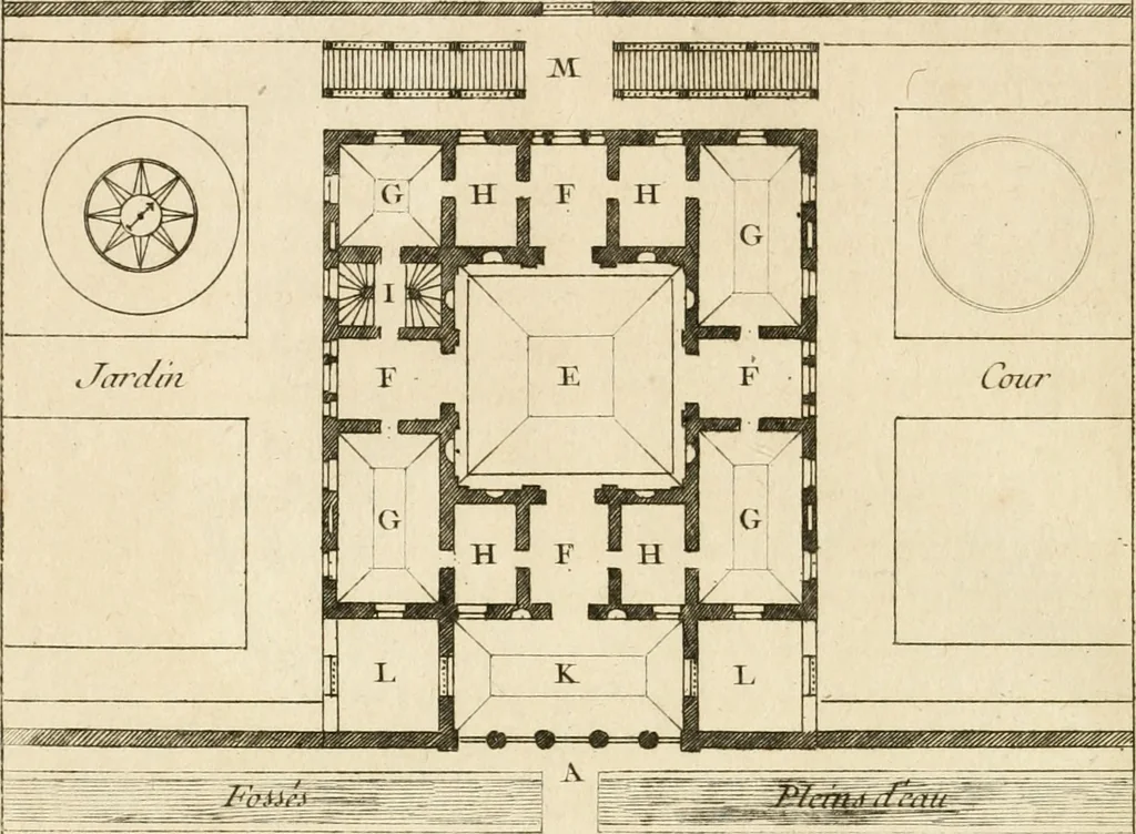 An illustration from uvres d'architecture de Vincent Scamozzi, architecte de la République de Venise, 1764, leaf 353