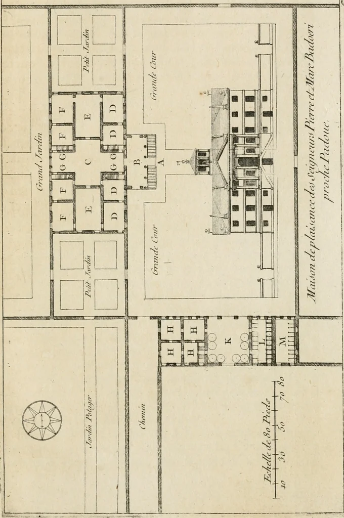 An illustration from uvres d'architecture de Vincent Scamozzi, architecte de la République de Venise, 1764, leaf 382