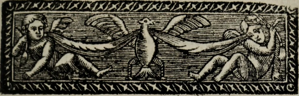 An illustration from Oeuvres de Mr. Capistron, 1690, leaf 242
