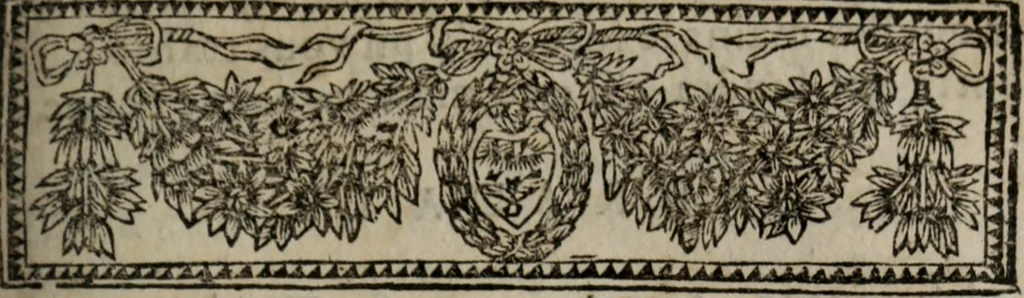 An illustration from Oeuvres de Mr. Capistron, 1690, leaf 394