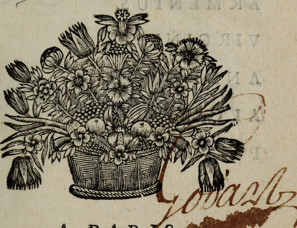 An illustration from Oeuvres de Mr. Capistron, 1690, leaf 4