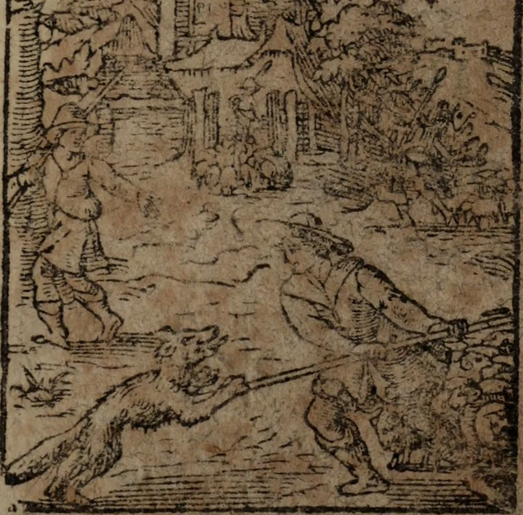 An illustration from Oeuvres de mr. Capistron, nouvelle edition, 1698, leaf 2