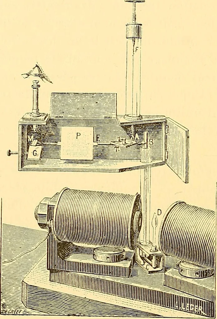 An illustration from Oeuvres de Pierre Curie : publiées par les soins de la Société française de physique, 1908, leaf 271