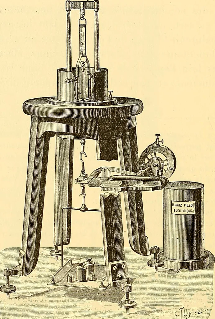 An illustration from Oeuvres de Pierre Curie : publiées par les soins de la Société française de physique, 1908, leaf 589