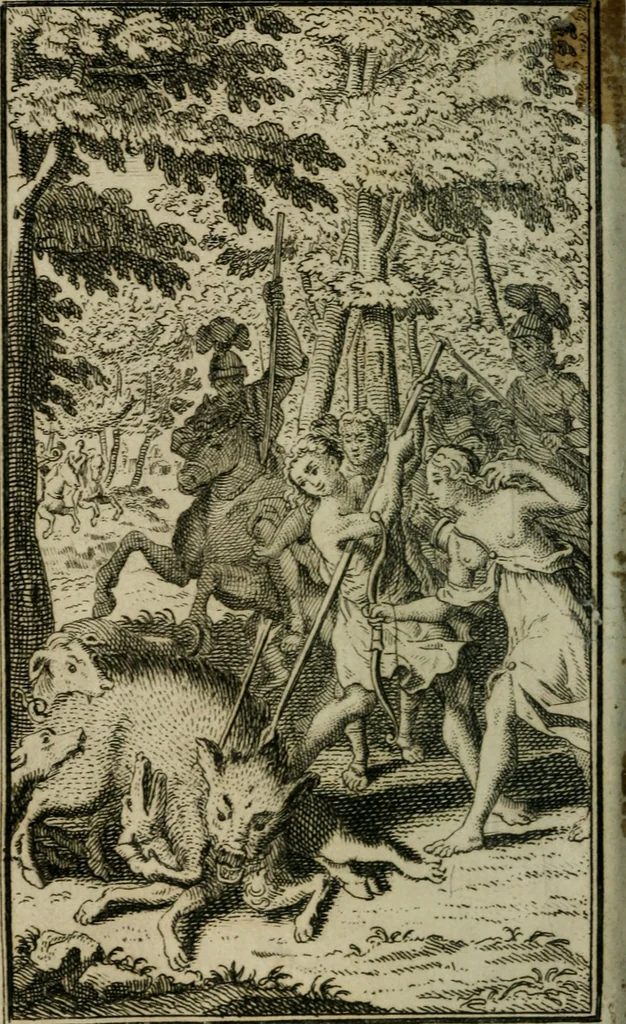 An illustration from Oeuvres de sieur de La Chapelle, 1700, leaf 5
