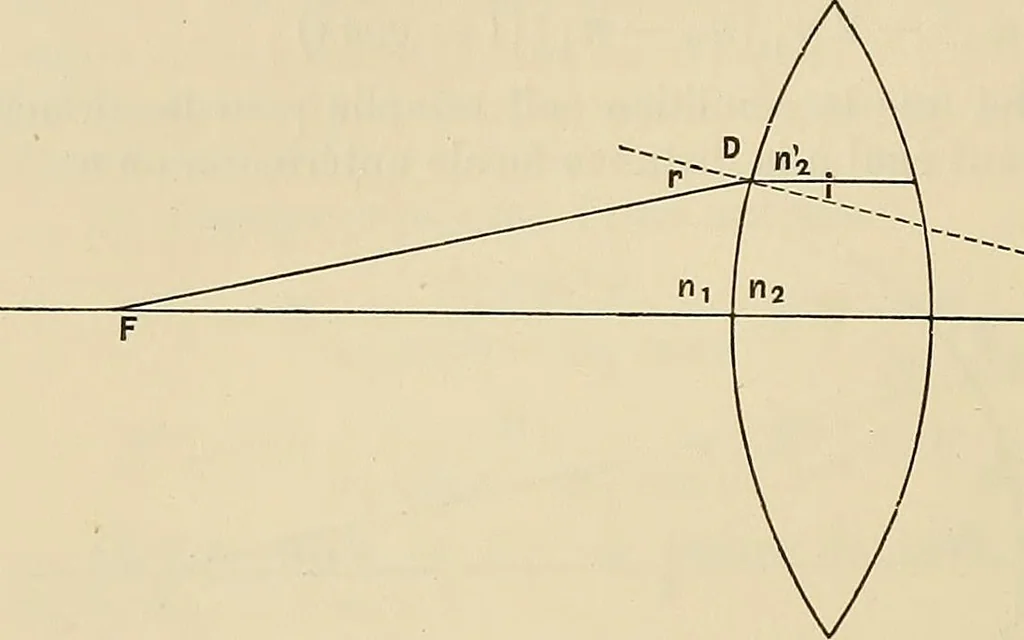 An illustration from Oeuvres ophthalmologiques de Thomas Young, 1894, leaf 113