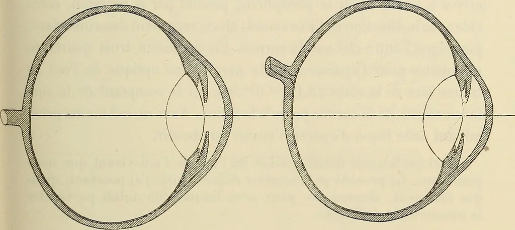 An illustration from Oeuvres ophthalmologiques de Thomas Young, 1894, leaf 136