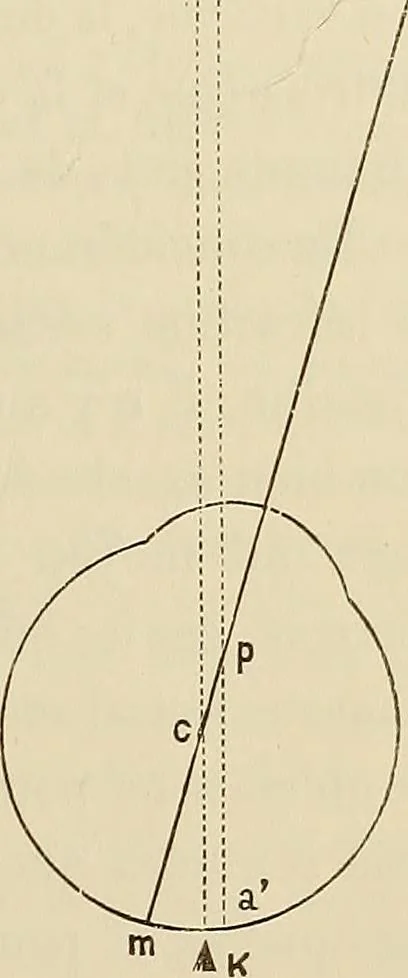 An illustration from Oeuvres ophthalmologiques de Thomas Young, 1894, leaf 166
