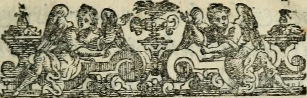 An illustration from Oeuvres posthumes de M.D.S.R, 1693, leaf 12