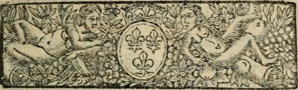 An illustration from Oeuvres posthumes de M.D.S.R, 1693, leaf 16