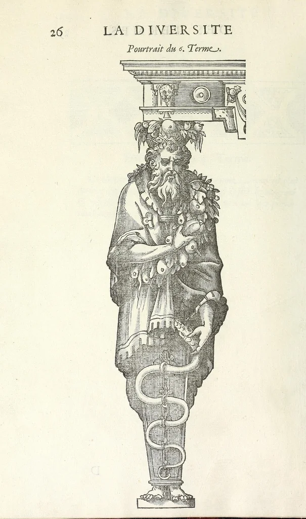 An illustration from Oevvre de la diversite des termes, dont on vse en archítecture, 1572, leaf 30