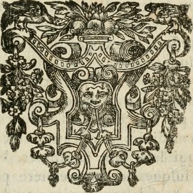 An illustration from Oevvres pharmacevtiqves. Assavoir, vn traicté general de la pharmacie, ensemble vn docte commmentaire sur les quatre theoremes & canons de Mesve, avec deux excellens traictez, l'vn des simples medicaments purgatifs, & l'autre des venins. Le tout accompagné de disputes .., 1628, leaf 214