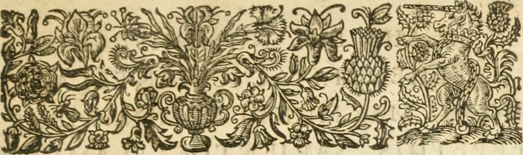 An illustration from Of the advancement and proficience of learning; or, The partitions of sciences, IX bookes. Written in Latin by the most eminent, illustrious Lord Francis Bacon, 1640, leaf 10