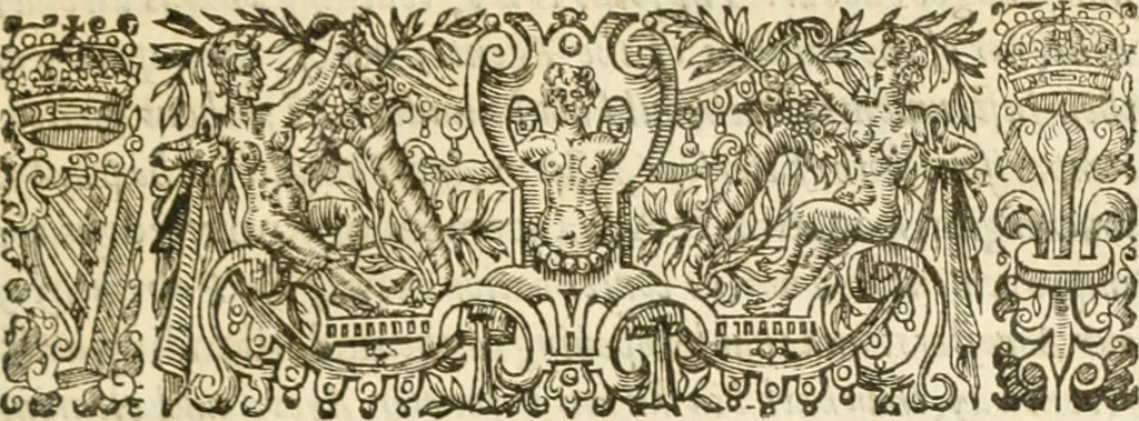 An illustration from Of the advancement and proficience of learning; or, The partitions of sciences, IX bookes. Written in Latin by the most eminent, illustrious Lord Francis Bacon, 1640, leaf 16