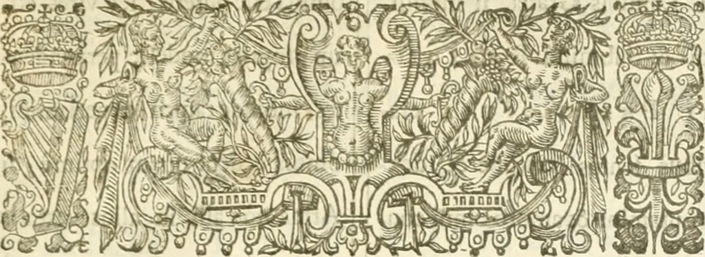 An illustration from Of the advancement and proficience of learning; or, The partitions of sciences, IX bookes. Written in Latin by the most eminent, illustrious Lord Francis Bacon, 1640, leaf 42