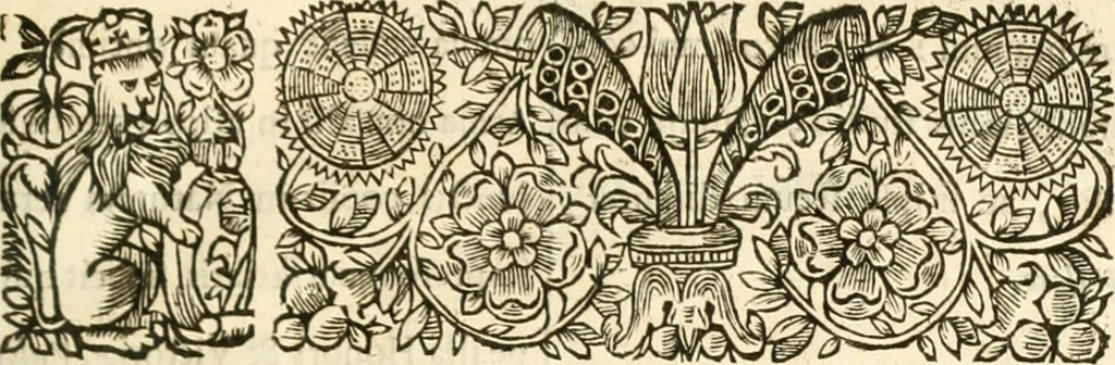 An illustration from Of the advancement and proficiencie of learning; or, The partitions of sciences, nine books. Written in Latin by the most eminent, illustrious and famous Lord Bacon, 1674, leaf 38