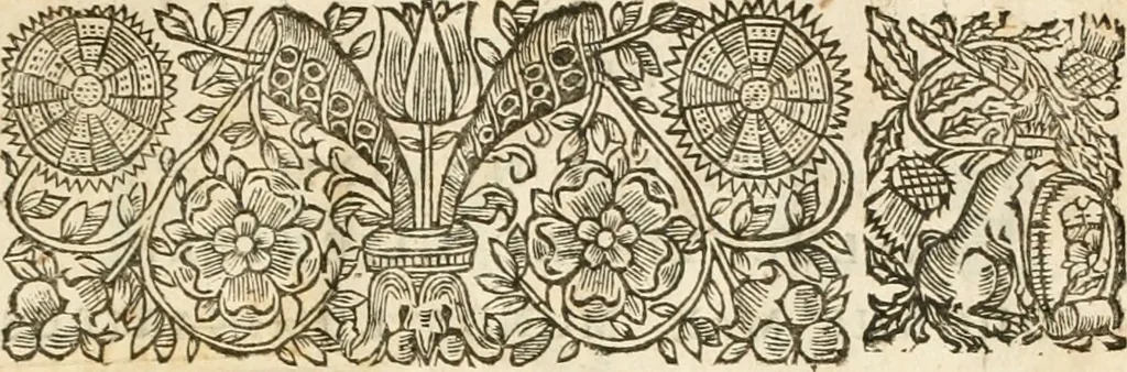 An illustration from Of the advancement and proficience of learning: or, The partitions of sciences, nine books, 1674, leaf 4