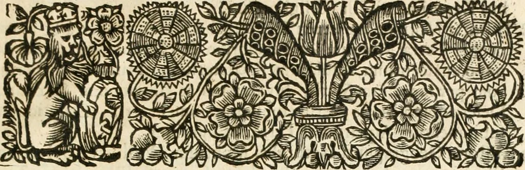 An illustration from Of the advancement and proficience of learning: or, The partitions of sciences, nine books, 1674, leaf 418
