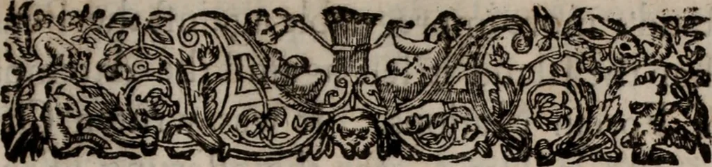 An illustration from Of the dominion, or, ownership of the sea two books. In the first is shew'd, that the sea, by the lavv of nature, or nations, is not common to all men, but capable of private dominion or proprietie, as well as the land. In the second is proved, that the dominion of the British sea, or that which incompasseth the isle of Great Britain, is, and ever hath been, a part or appendant of the empire of that island. Written at first in Latin, and entituled, Mare clausum seu, De dominio maris, by John Selden ... Translated into English; and set forth with som additional evidences and discourses, 1652, leaf 14
