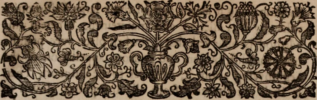 An illustration from Of the dominion, or, ownership of the sea two books. In the first is shew'd, that the sea, by the lavv of nature, or nations, is not common to all men, but capable of private dominion or proprietie, as well as the land. In the second is proved, that the dominion of the British sea, or that which incompasseth the isle of Great Britain, is, and ever hath been, a part or appendant of the empire of that island. Written at first in Latin, and entituled, Mare clausum seu, De dominio maris, by John Selden ... Translated into English; and set forth with som additional evidences and discourses, 1652, leaf 234