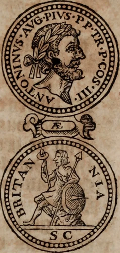 An illustration from Of the dominion, or, ownership of the sea two books. In the first is shew'd, that the sea, by the lavv of nature, or nations, is not common to all men, but capable of private dominion or proprietie, as well as the land. In the second is proved, that the dominion of the British sea, or that which incompasseth the isle of Great Britain, is, and ever hath been, a part or appendant of the empire of that island. Written at first in Latin, and entituled, Mare clausum seu, De dominio maris, by John Selden ... Translated into English; and set forth with som additional evidences and discourses, 1652, leaf 298