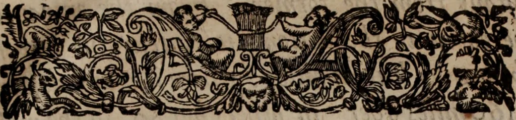 An illustration from Of the dominion, or, ownership of the sea two books. In the first is shew'd, that the sea, by the lavv of nature, or nations, is not common to all men, but capable of private dominion or proprietie, as well as the land. In the second is proved, that the dominion of the British sea, or that which incompasseth the isle of Great Britain, is, and ever hath been, a part or appendant of the empire of that island. Written at first in Latin, and entituled, Mare clausum seu, De dominio maris, by John Selden ... Translated into English; and set forth with som additional evidences and discourses, 1652, leaf 552
