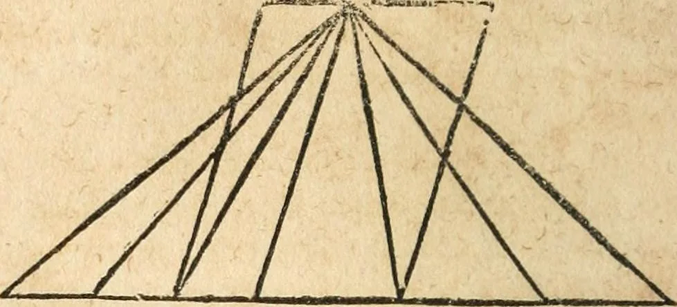 An illustration from The elements of Euclid : viz, the first six books, together with the eleventh and twelfth : the errors, by which Theon, or others, have long ago vitiated these books, are corrected, and some of Euclid's demonstrations are restored : also, The book of Euclid's data, in like manner corrected, 1834, leaf 129