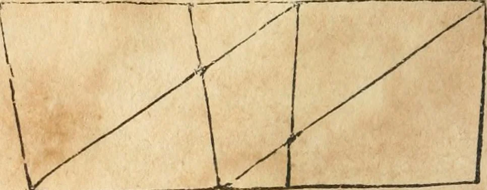 An illustration from The elements of Euclid : viz, the first six books, together with the eleventh and twelfth : the errors, by which Theon, or others, have long ago vitiated these books, are corrected, and some of Euclid's demonstrations are restored : also, The book of Euclid's data, in like manner corrected, 1834, leaf 37