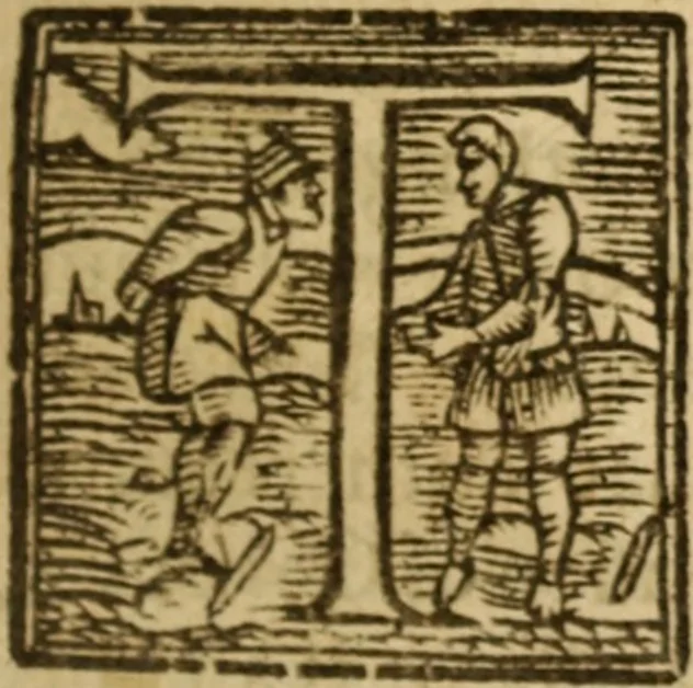 An illustration from The breast plate of faith and love ... : delivered in 18 sermons upon three severall texts, 1630, leaf 82