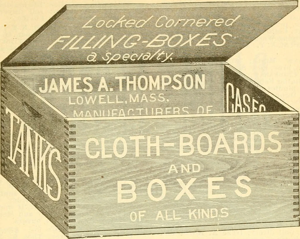 An illustration from Official American textile directory; containing reports of all the textile manufacturing establishments in the United States and Canada, together with the yarn trade index ... Comp. annually by the Textile world journal, 1901, leaf 114