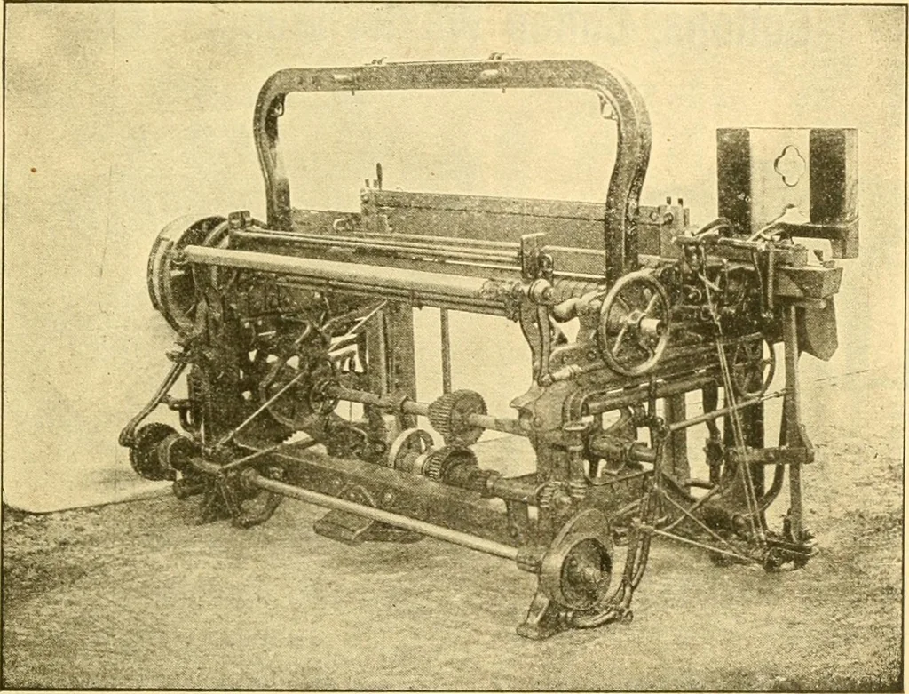 An illustration from Official American textile directory; containing reports of all the textile manufacturing establishments in the United States and Canada, together with the yarn trade index ... Comp. annually by the Textile world journal, 1901, leaf 12