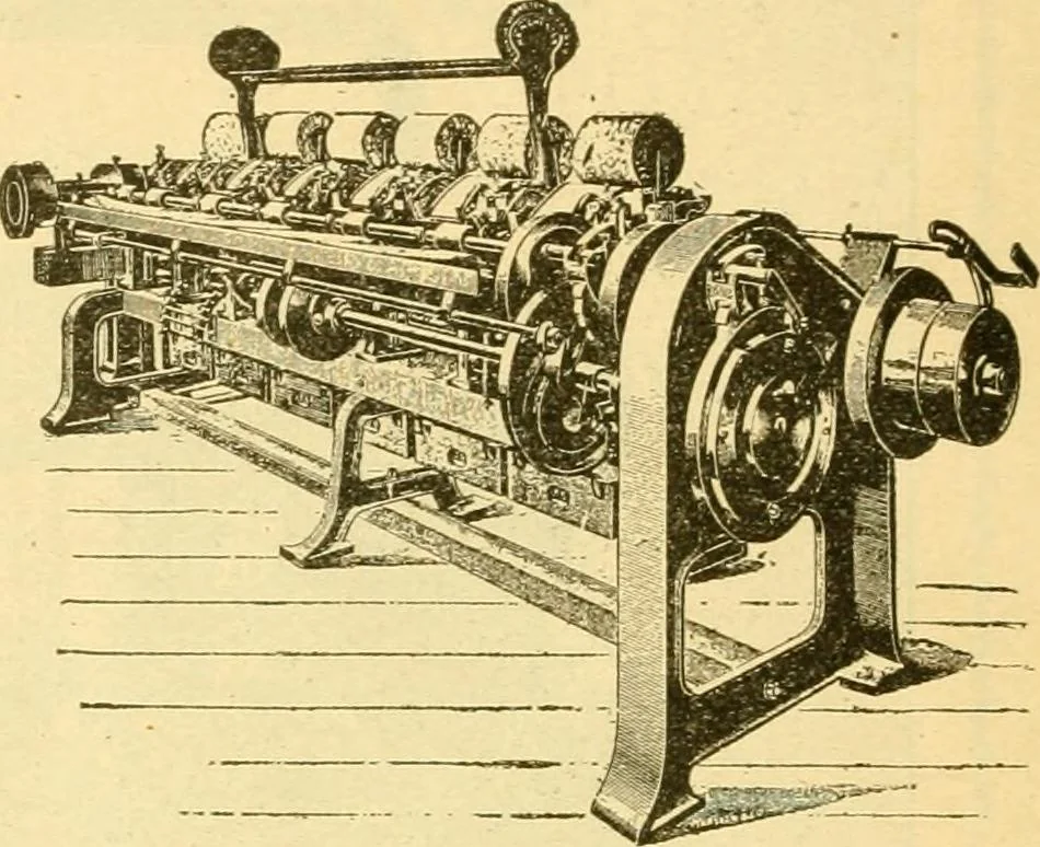 An illustration from Official American textile directory; containing reports of all the textile manufacturing establishments in the United States and Canada, together with the yarn trade index ... Comp. annually by the Textile world journal, 1901, leaf 13