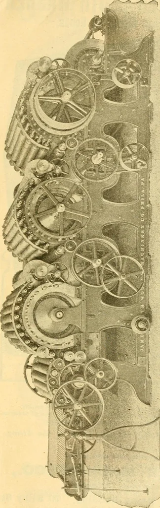 An illustration from Official American textile directory; containing reports of all the textile manufacturing establishments in the United States and Canada, together with the yarn trade index ... Comp. annually by the Textile world journal, 1901, leaf 14