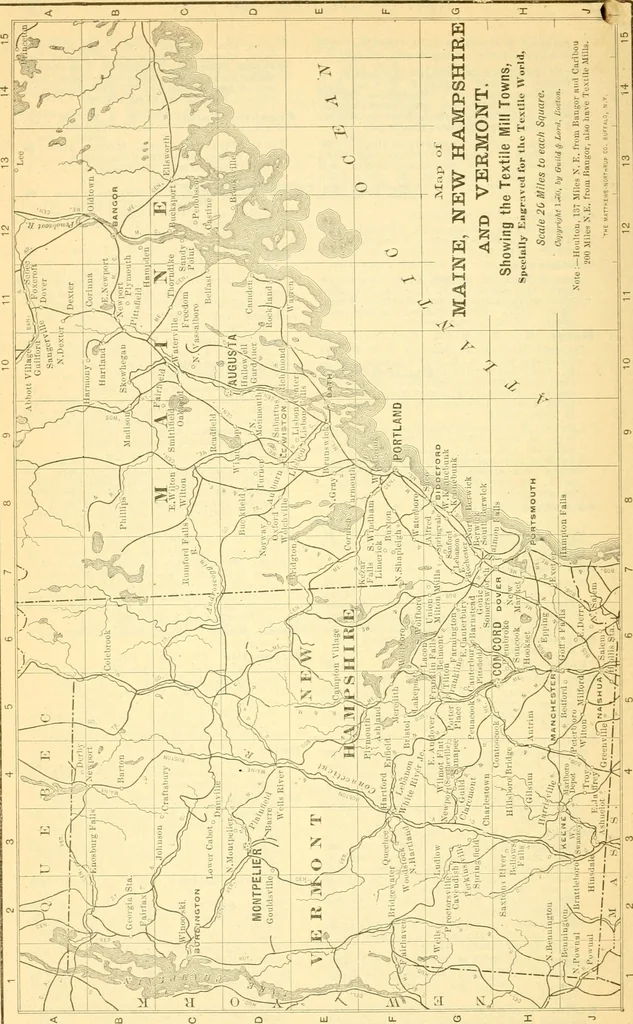 An illustration from Official American textile directory; containing reports of all the textile manufacturing establishments in the United States and Canada, together with the yarn trade index ... Comp. annually by the Textile world journal, 1901, leaf 143