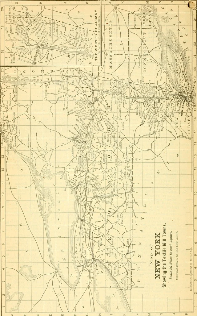An illustration from Official American textile directory; containing reports of all the textile manufacturing establishments in the United States and Canada, together with the yarn trade index ... Comp. annually by the Textile world journal, 1901, leaf 159