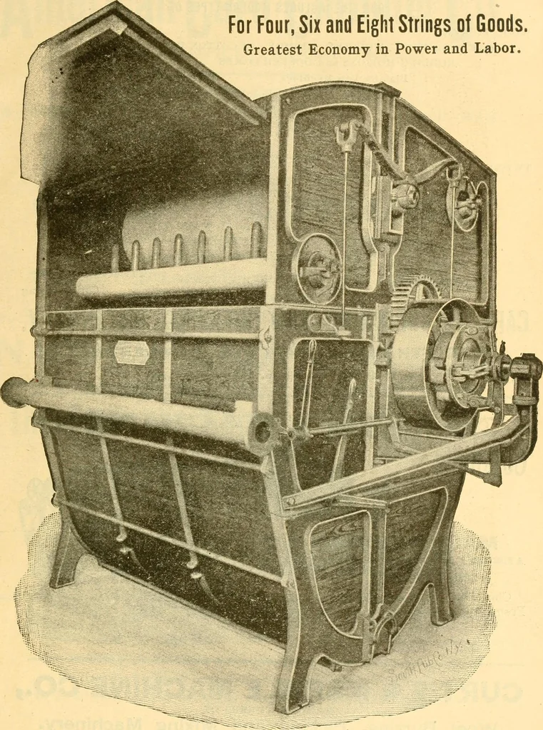 An illustration from Official American textile directory; containing reports of all the textile manufacturing establishments in the United States and Canada, together with the yarn trade index ... Comp. annually by the Textile world journal, 1901, leaf 16