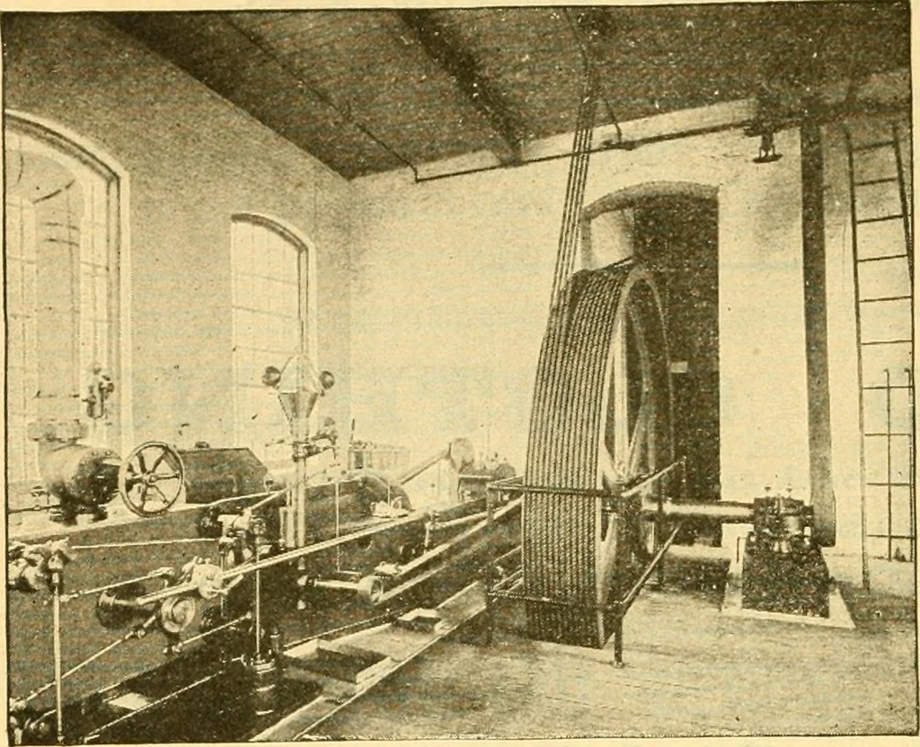An illustration from Official American textile directory; containing reports of all the textile manufacturing establishments in the United States and Canada, together with the yarn trade index ... Comp. annually by the Textile world journal, 1901, leaf 19