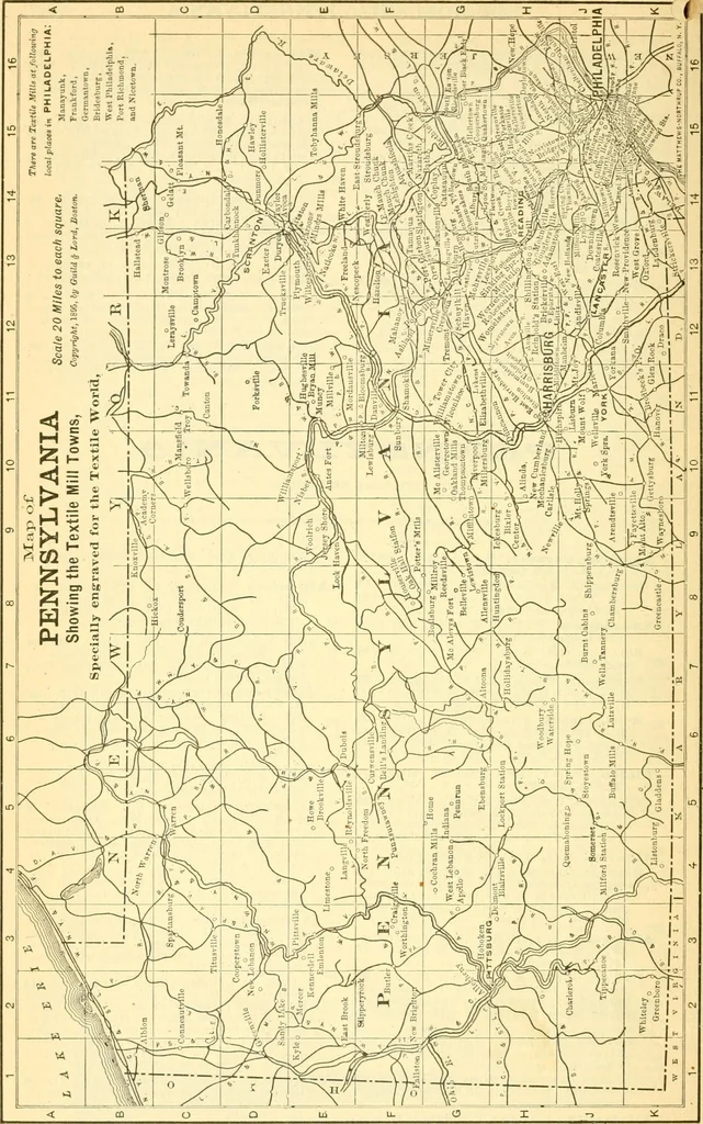 An illustration from Official American textile directory; containing reports of all the textile manufacturing establishments in the United States and Canada, together with the yarn trade index ... Comp. annually by the Textile world journal, 1901, leaf 227