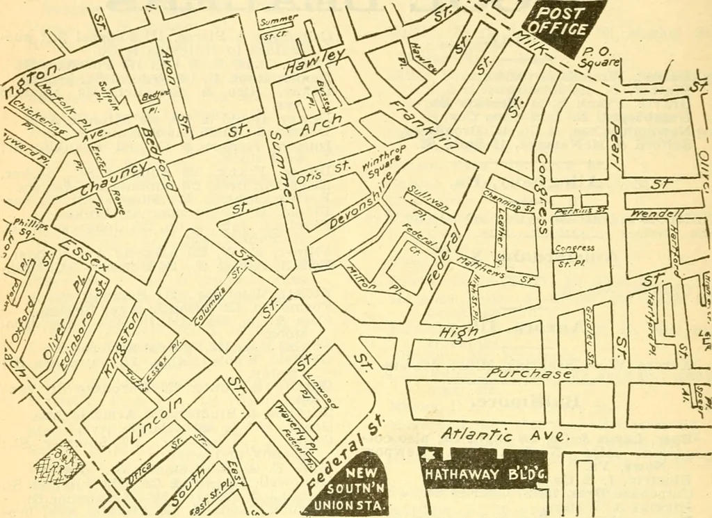 An illustration from Official American textile directory; containing reports of all the textile manufacturing establishments in the United States and Canada, together with the yarn trade index ... Comp. annually by the Textile world journal, 1901, leaf 311
