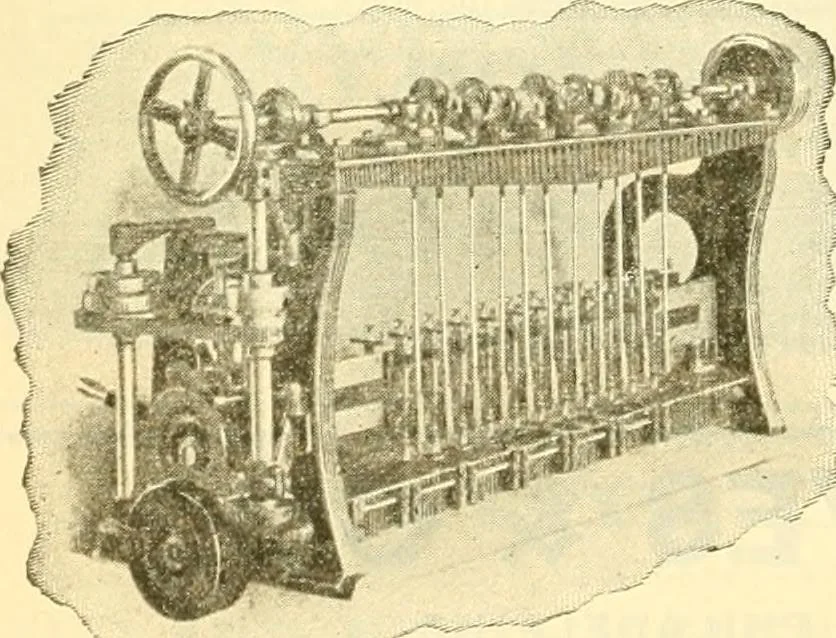 An illustration from Official American textile directory; containing reports of all the textile manufacturing establishments in the United States and Canada, together with the yarn trade index ... Comp. annually by the Textile world journal, 1901, leaf 329