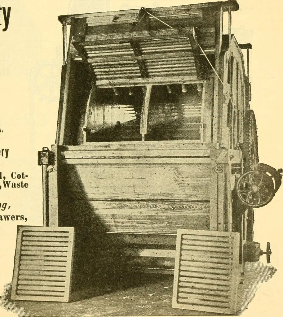 An illustration from Official American textile directory; containing reports of all the textile manufacturing establishments in the United States and Canada, together with the yarn trade index ... Comp. annually by the Textile world journal, 1901, leaf 36
