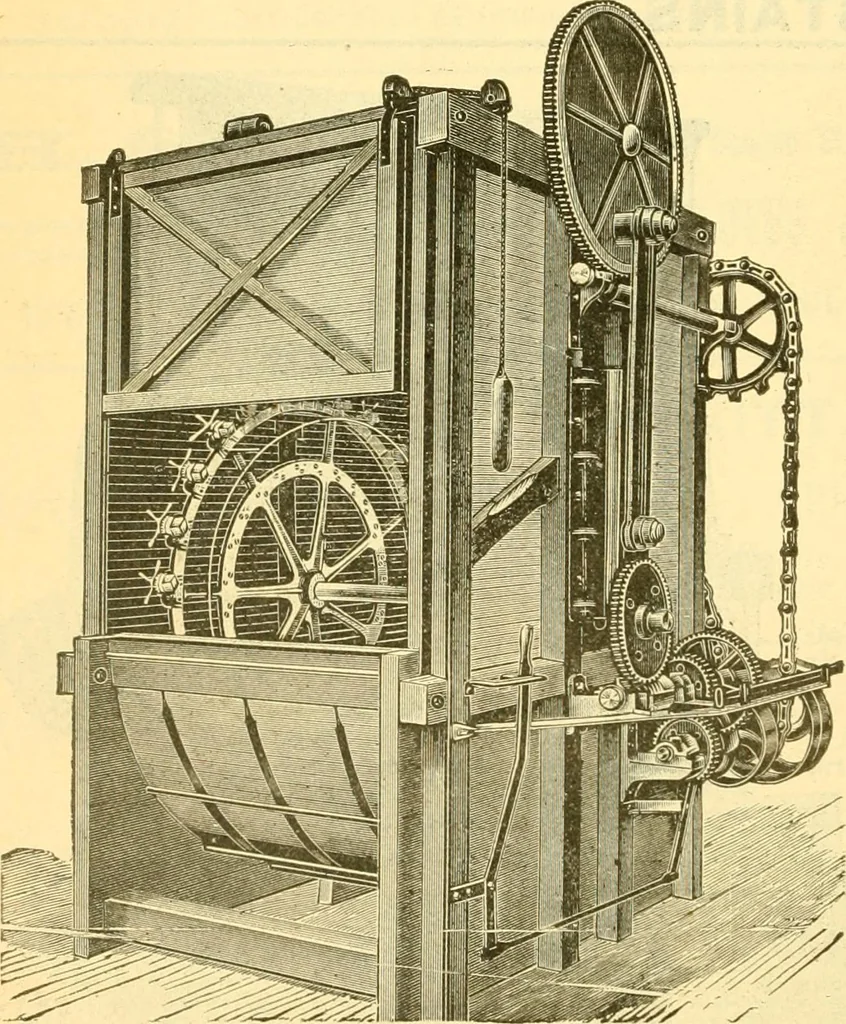 An illustration from Official American textile directory; containing reports of all the textile manufacturing establishments in the United States and Canada, together with the yarn trade index ... Comp. annually by the Textile world journal, 1901, leaf 37