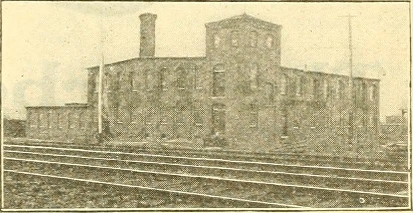 An illustration from Official American textile directory; containing reports of all the textile manufacturing establishments in the United States and Canada, together with the yarn trade index ... Comp. annually by the Textile world journal, 1901, leaf 376