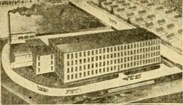 An illustration from Official American textile directory; containing reports of all the textile manufacturing establishments in the United States and Canada, together with the yarn trade index ... Comp. annually by the Textile world journal, 1901, leaf 395
