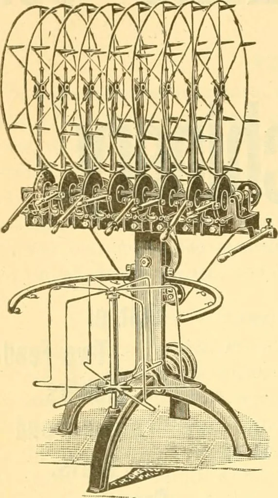 An illustration from Official American textile directory; containing reports of all the textile manufacturing establishments in the United States and Canada, together with the yarn trade index ... Comp. annually by the Textile world journal, 1901, leaf 427