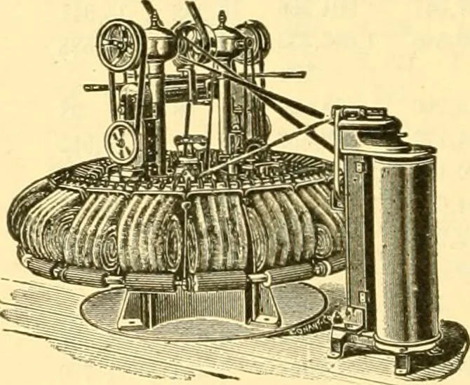 An illustration from Official American textile directory; containing reports of all the textile manufacturing establishments in the United States and Canada, together with the yarn trade index ... Comp. annually by the Textile world journal, 1901, leaf 43