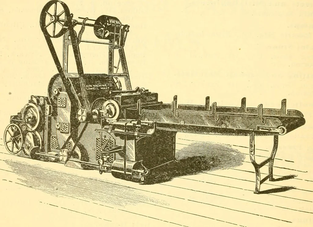 An illustration from Official American textile directory; containing reports of all the textile manufacturing establishments in the United States and Canada, together with the yarn trade index ... Comp. annually by the Textile world journal, 1901, leaf 45