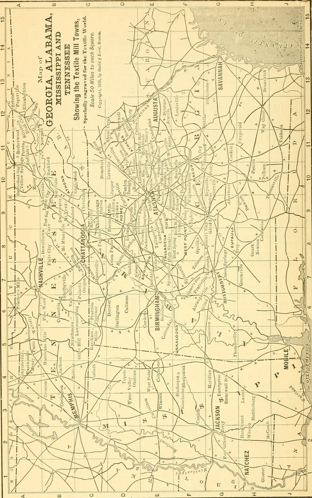 An illustration from Official American textile directory; containing reports of all the textile manufacturing establishments in the United States and Canada, together with the yarn trade index ... Comp. annually by the Textile world journal, 1901, leaf 67